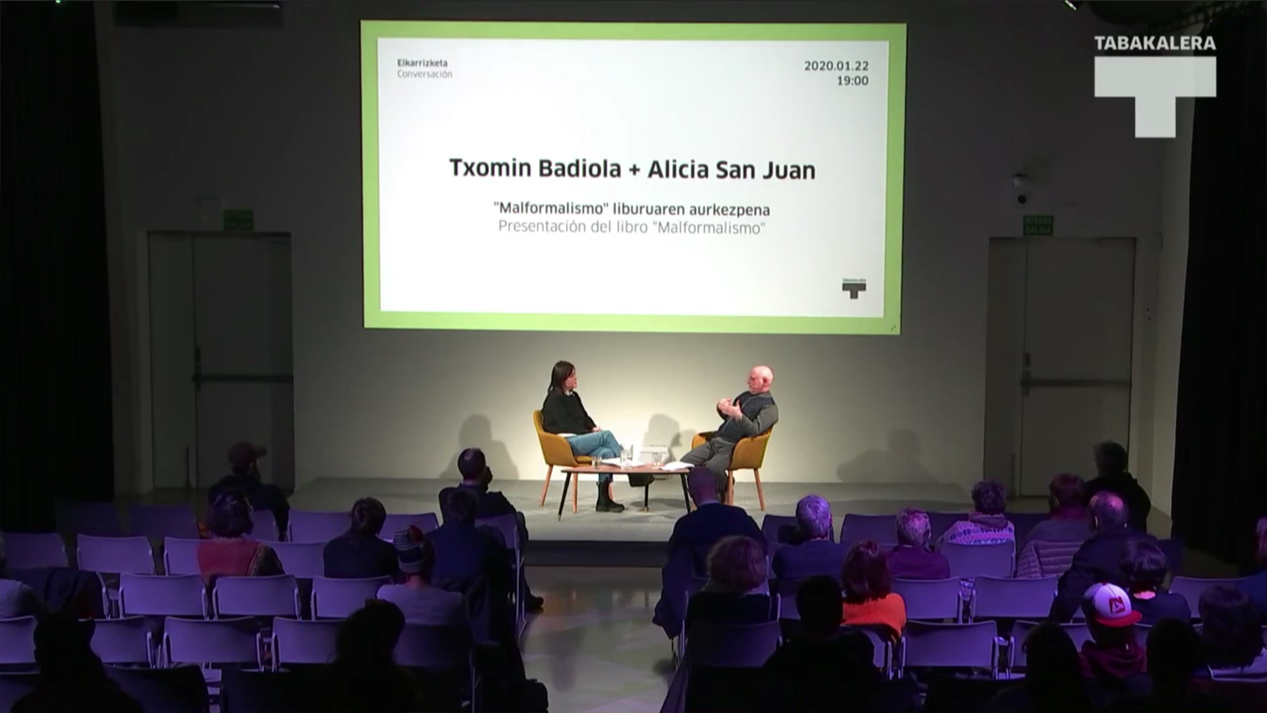Elkarrizketa / Conversación: Txomin Badiola + Alicia San Juan